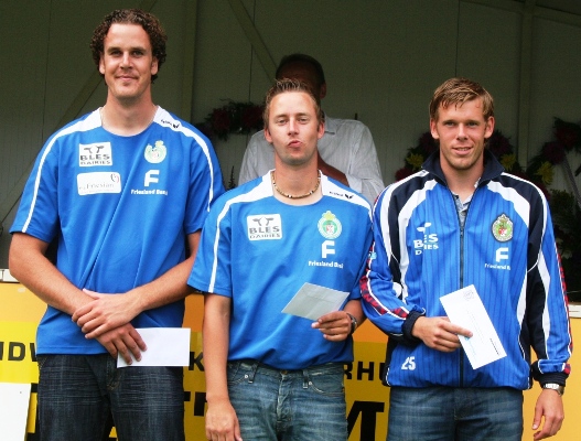 3e prijs winnaars, Martijn Olijnsma, Alle Jan Anema en Hylke Bruinsma