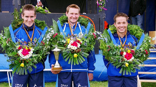 Jan Dirk, Renze en Pier blijven bij elkaar als partuur in 2012