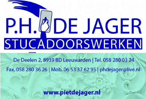 Klik op de advertentie voor meer info over P.de Jager Stucadoorswerken