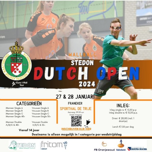 Poster Stedon Dutch Open 2024