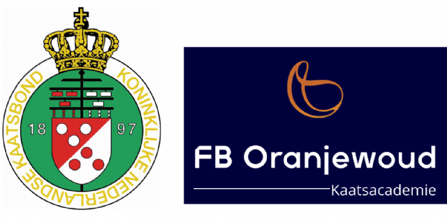 Logo KNKB FB Oranjewoud Kaatsacademie - niet mooi