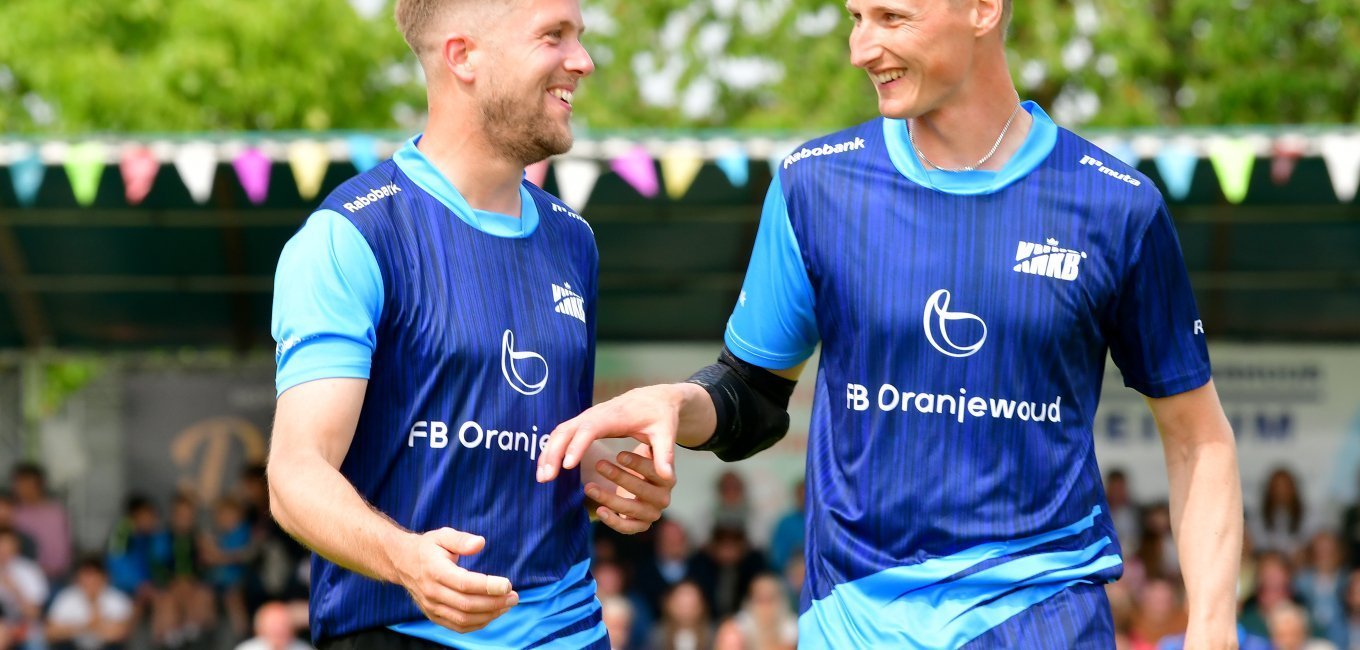 Menno en Tjisse blij