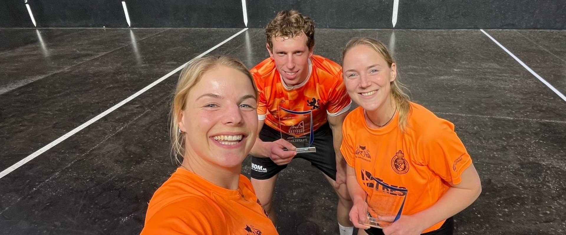Nederlands succes wallball Bilbao